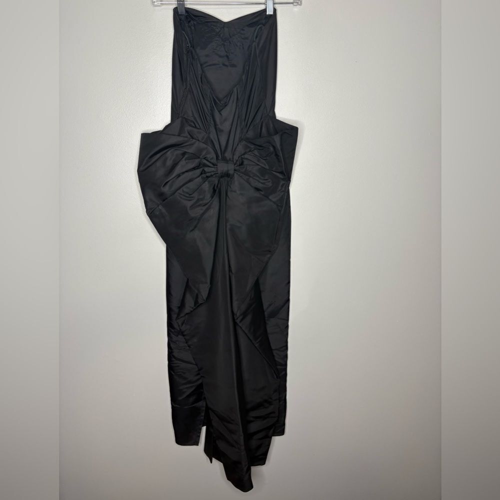 Gunne Sax Dramatic Bow Back Dress
